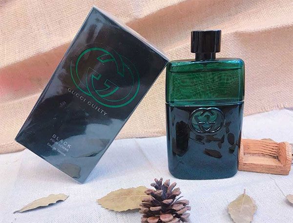 Thiết kế chai nước hoa Gucci Guilty Black EDT 50ml